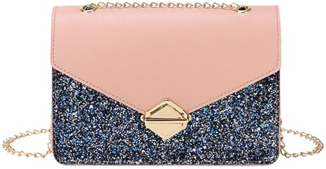 Umhängetasche Klein Damen Schultertasche Handy Umhängetasche Handytaschen Geldbörse Handtaschen Mode Shoulder Bag Crossbody Tasche für Damen Frauen Mädchen Kinder (Rosa Mädchen Umhängetasche Klein)