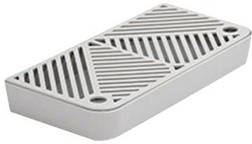 LOVIVER Marchepied pour Bac à Litière pour Chats Fournitures de Nettoyage Organisateur de Litière pour Chat Nettoyage Facile Accessoire de Taille Compacte pour Plusieurs Chats pour Bac, Plat