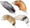 Porte-clés En Peluche t-herian Tail, Lot De 4 Porte-clés En Queue De Renard, Porte-clés En Queue De Renard t-herian, Pendentif En Queue De Renard Mignon, Porte-clés En Fourrure Moelleuse