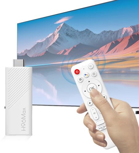 GETBSTOOP para Android 14.0 TV Box, TV S-Tick Smart TV Box Set, 4K Smart TV Box WiFi BT5.0 Set Top Box 2GB 8GB/2GB 16GB para Android All-Winner H313 Quad Core con Control Remoto