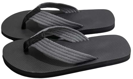 Tongs cachées, tongs cachées, tongs à séchage rapide, tongs pour homme et femme, tongs amusantes, pantoufles antidérapantes pour la plage, série freely, Gris 2, 47 EU