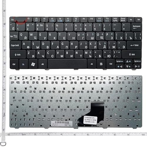 LWDOZMD GZEELE RU laptop Keyboard for Acer eMachines 350 355 EM350 EM355 D271 Replacement Keyboards(Black)