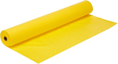 Papstar, Tischdecke, stoffähnlich, Vlies soft selection 40 m x 0,9 m gelb auf Rolle, #84951