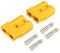 Tutoy 2 pièces 50A DC12 / 24V connecteurs de Type Anderson Prise d'alimentation Anderson 4X bornes Jaune