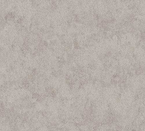 A.S. Création Livingwalls Vliestapete Metropolitan Stories Francesca Milano Tapete in Vintage Optik 10,05 m x 0,53 m grau metallic Made in Germany 369242 36924-2