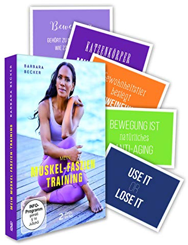 Barbara Becker - Mein Muskel Faszien Training - das Better Aging Programm - im 2er Set (exklusiv bei Amazon.de) [Limited Edition] [2 DVDs]