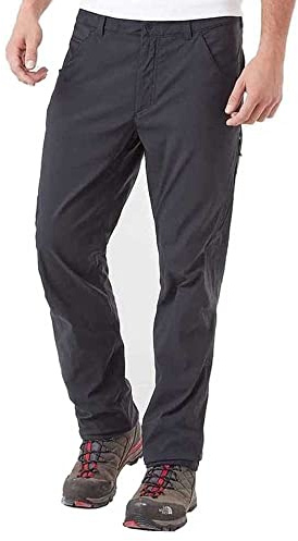 Berghaus Herren Ortler 2.0 Wanderhose, wasserabweisend, Bequeme Passform, atmungsaktive Hose, Grau, 36 Kurz