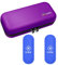 SHBC - Custodia da viaggio per diabetici con 2 pacchetti di ghiaccio, borsa refrigerante per medicinali, colore: viola…