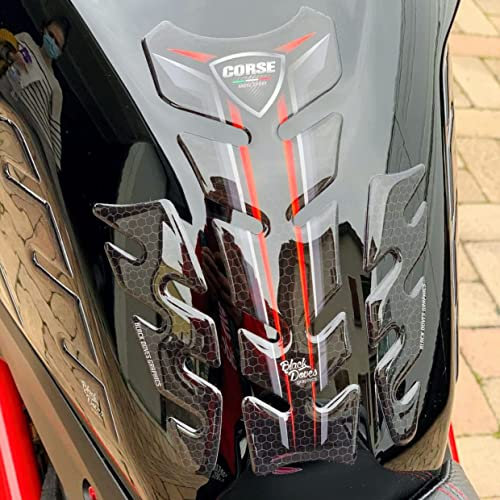 Protezione serbatoio Adesivo Resinato compatibile con Moto Ducati Streetfighter 1098 848 2009-2012