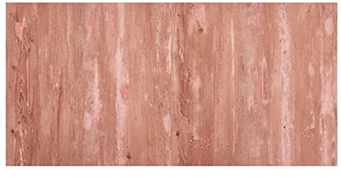 Tidyard 55 STK. PVC-Fliesen Selbstklebend Vinyl-Fliesen Bodenbelag Vinylboden Laminat Dielen Laminatboden Fußboden 5,11 m² Rot