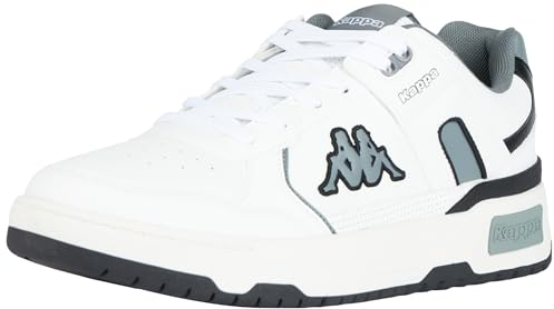 Kappa Unisex SEDLEY XL Men Sneaker, Weiß, 47 EU