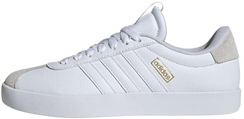 adidas VL Court 3.0 Shoes, Sneaker Donna, Cloud White Cloud White Grey One, 36 2/3 EU