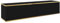 Mobile TV Oro 135 cm a Sospensione, Vari Colori, Mobili da Soggiorno, Stile Moderno (Nero II)