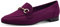 MARCO TOZZI Damen Loafer ohne Absatz Vegan mit Schnalle, Rosa (Grape), 39 EU