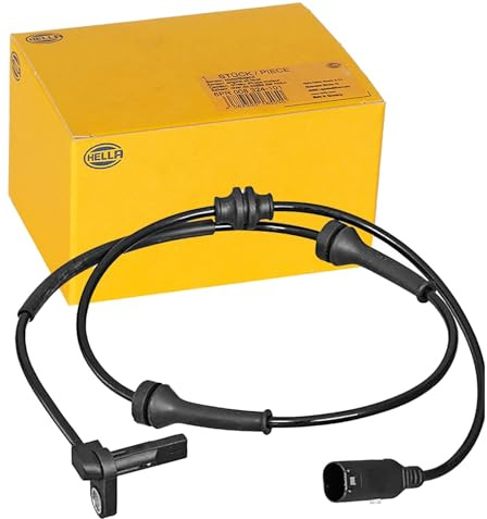 HELLA 6PU 358 217-131 ABS Sensor - Raddrehzahl - 2-polig - Vorderachse | Kompatibel mit: FIAT DOBLO Bus, DOBLO Cargo, DOBLO Pritsche/Fahrgestell