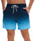 Vorvowry Costume Uomo Mare Calzoncini Asciugatura Rapida Costumi da Bagno Impermeabile Boxer con Tasca Estivi Pantaloncini Uomo Colore Sfumatore per Nuoto Corsa Fitness XXL Nero Blu