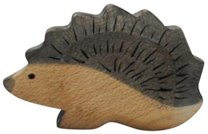 HolzWald - 3334 - Wald und Wiese, Igel, Holz, Handarbeit, 4,5cm x 7,3cm x 2,5cm