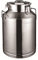 sjdoPulse 15L-60L Edelstahl-Milchbehälter, Fass, Milcheimer, Fass, Versanddose, Milcheimer Mit Versiegeltem Deckel Für Die Lagerung Von Flüssigkeiten In Milchbetrieben, 15 L