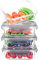 Wilvcsr Glass Food Storage Containers with Lids 4x640ML Pieces - Glass Container with Lid Microwave Tableware Glass