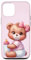 iPhone 13 Baby Girl Teddy Bear Baby Shower Gender Reveal Case