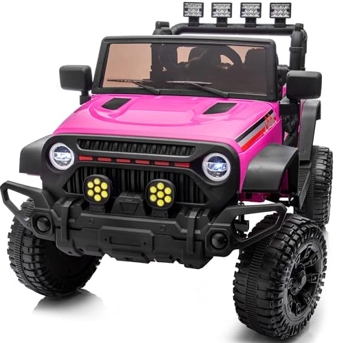 Hikiddo 24V Electric Car for Kids 3-5, Ride on Car with Remote Control