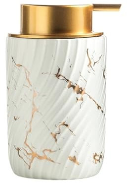 JINSHENGXINA Loción De Cerámica Simple, Botella Que Hace Espuma, Baño, Champú, Baño, Jabón De Manos, Prensa, Espuma De Relleno(B)