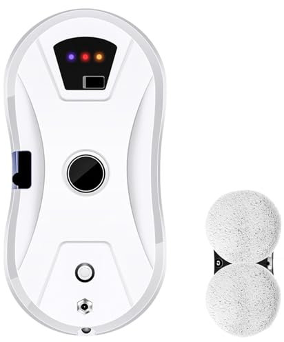 ZephyrGlow Automatic Smart Window Cleaner, with Advanced AI, Remote Control, Strong Suction 5600 Pa, Efficient, Safe, and Quiet for Home and Office,HCR-10