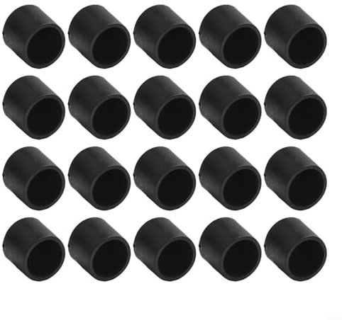 Lot de 20 embouts en caoutchouc anti-rayures pour pieds de meubles (12 mm)