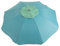Sombrilla Playa Grande Antiviento Airvent Protección UV (Turquesa, 240 cm.)