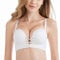 FallSweet Add Two Cups Bras Brassiere for Women Push Up Padded Unlined (White,80/36C)