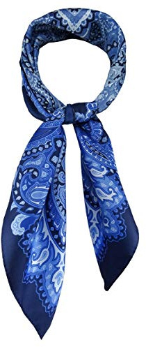 TigerTie Damen Nickituch Halstuch gemustert - Halstuchgröße 60 x 60 cm