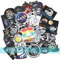 Winlauyet 50/100x Astronauten NASA Sticker Laptop Auto Kühlschrankaufkleber Kofferraum Aufkleber Marvels Figuren Stickerbomb Sticker (50)