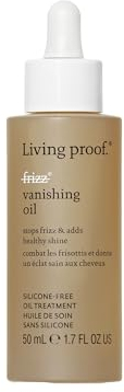 Living Proof No Frizz Vanishing Oil | Anti-Frizz-Haaröl für krauses Haar | Für Glanz und Geschmeidigkeit, schützt gegen Luftfeuchtigkeit | Cruelty Free, ohne Silikone, Parabene, Sulfate | 50ml