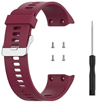 MeiLiu Bracelet de Remplacement en Silicone pour Garmin Forerunner 35 / Forerunner 30 / ForeAthlete 35J / Forerunner 35J