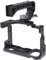 Hersmay Gabbia A7III A9 con manico superiore, gabbia per fotocamera in alluminio per fotocamera Sony A7III/A7RIII/A9/A7II, stabilizzatore per impianto di perforazione per riprese video