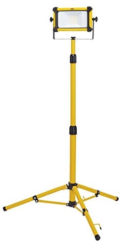 Draper 03206 230V SMD LED Tripod Site Light, 10W, 1100 Lumens