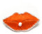 BOUCHE 1 broche brodée main