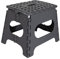 BARGAIN FACTORY Super Strong Folding Step Stool - 11 Sturdy Enough to Hold Upto 300 LBS - Lightweight Foldable Step Stool for Adults and Kids - Opens with one Flip Great for Kitchen, Bathroom Bedroom