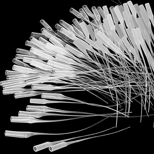 GTIWUNG 300 Piezas Puntas de Botella de Pegamento de Plástico Aplicador de Puntas de Pegamento Extensor de Pegamento, Micro Puntas para Artesanía Dispensación de Laboratorio Dispensadores de Adhesivo