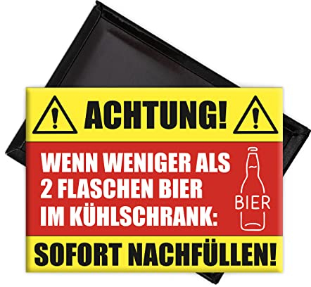 Magnete Kühlschrank Bier Sprüche lustige deko
