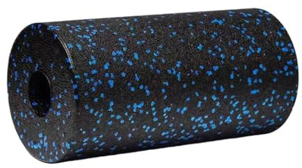 Amagogo Schaumstoffrolle, Yoga-Roller, fest, rund, 30,5 cm lang, Yoga-Säule, athletisches Massagewerkzeug für Muskelmassage, Pilates, Stretching, Blau