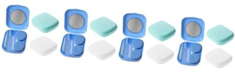 Healeved 12sets Halloween Lenses Storage Box Women Lens Case Lens Case Box