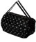 GIMIRO Multifunktionale Faltbare Tasche Reise Duffel Rucksack Handtasche Schultertasche Große Kapazität Einkaufstaschen Sport Fitness Taschen (Black/Gray Star)