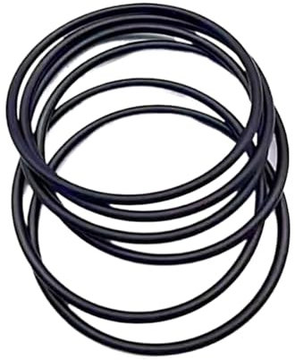 EPDM O-Ring 180mm Außendurchmesser, 173.8mm ID, 3.1mm Breite, Schwarze O-Ringe Packung mit 5