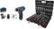 Bosch Professional 12V System Akkuschrauber GSR 12V-15 & KS Tools 917.0779 1/4+3/8+1/2 Steckschlüssel-Satz, 179-tlg