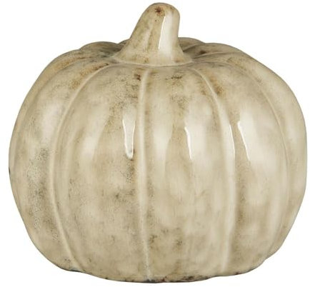 IB Laursen 2tlg. Dekokürbis Pumpkin Creme braun