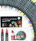 Acrylstifte für Steine Wasserfest,acrylfarben stifte,48 Stifte Dual Tip Acrylfarben Stifte Steine Bemalen Set,acrylfarben für Steine Holz,Glas,Leinwand,Stein,Stoff,DIY Fotoalben,Keramik