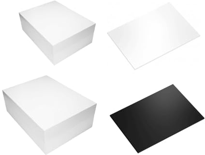 Art of cake Pick Any 2 White/Black Masonite 18 x 14 Oblong Cake Board (5mm) with White Box