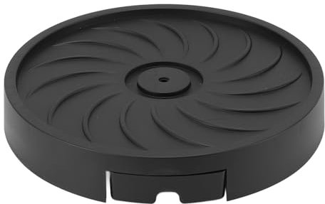 Asixxsix Walzen Runder Pflanzenstand mit 4-Universalrädern, Kunststoff bewegliche Pflanzgefäße Palette mit abnehmbarem Tablett, Blumentopf für Pflanzen für Indoor Garten Innenhof Deck