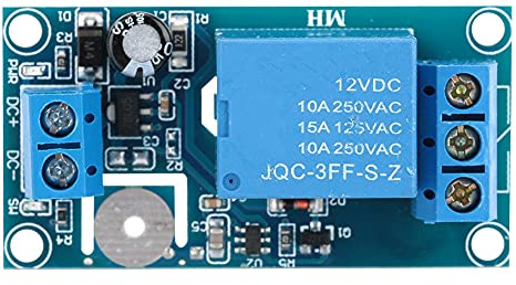 Spacnana Modulo di Interruttore a Touch Auto -bloccaggio Capacitivo, Modulo relè Canale 12 V 1 per Cottura a Induzione, Lavatrice, Frigorifero